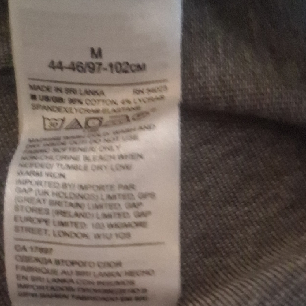 Banana Republic Men's Luxe Touch Polo Medium Charcoal Gray Spring 2019 - Picture 5 of 8